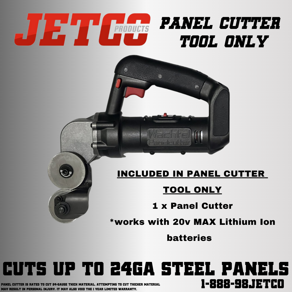 Jetco Products Wachtel Panel Cutter Tool Only