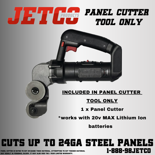 Jetco Products Wachtel Panel Cutter Tool Only